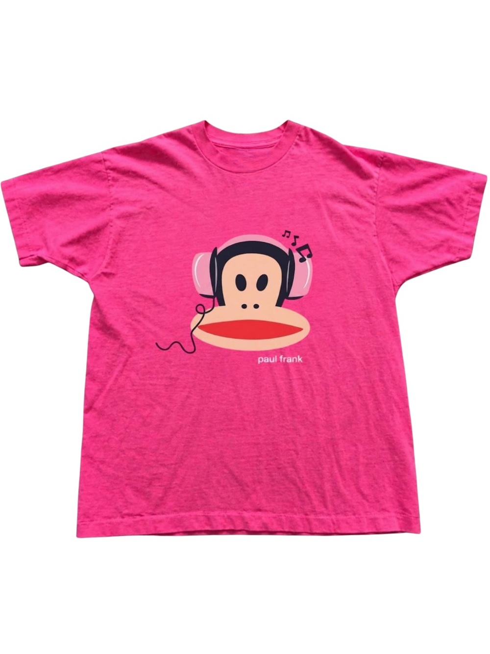 Gildan Pink Julius Headphones Graphic T-Shirt